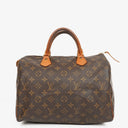 Louis Vuitton Speedy 30 Monogram Canvas Handbag