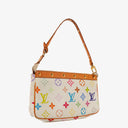 Louis Vuitton Takashi Murakami Pochette Accessoire Multicolor Clutch Handbag