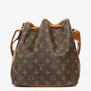 Louis Vuitton Petit Noe Monogram Canvas Shoulder Bag