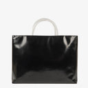Prada Spazzolato Nero Leather Handbag