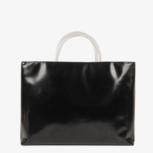 Prada Spazzolato Nero Leather Handbag