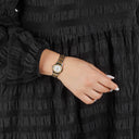 Hermes Clipper Quartz Watch Two-Tone Stainless Steel