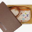 Louis Vuitton Takashi Murakami Pochette Accessoire Multicolor Clutch Handbag