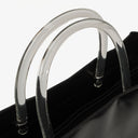 Prada Spazzolato Nero Leather Handbag