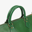 Louis Vuitton Speedy 30 Green EPI Leather Handbag