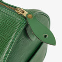 Louis Vuitton Speedy 30 Green EPI Leather Handbag
