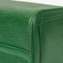 Louis Vuitton Speedy 30 Green EPI Leather Handbag