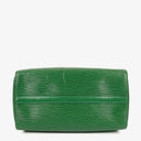 Louis Vuitton Speedy 30 Green EPI Leather Handbag