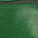 Louis Vuitton Keepall 55 Green EpI Leather Travel Bag