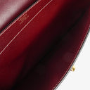 Hermes Sac a Depeches Rouge H Courchevel Leather 35cm Briefcase Bag