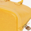 Louis Vuitton Alma PM Yellow Epi Leather Handbag