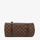 Louis Vuitton Papillon 25 Damier Ebene Canvas Handbag
