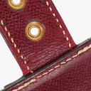 Hermes Sac a Depeches Rouge H Courchevel Leather 35cm Briefcase Bag