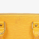 Louis Vuitton Alma PM Yellow Epi Leather Handbag