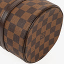 Louis Vuitton Papillon 25 Damier Ebene Canvas Handbag