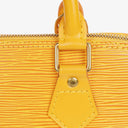 Louis Vuitton Alma PM Yellow Epi Leather Handbag