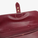 Hermes Sac a Depeches Rouge H Courchevel Leather 35cm Briefcase Bag