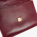 Hermes Sac a Depeches Rouge H Courchevel Leather 35cm Briefcase Bag