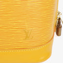 Louis Vuitton Alma PM Yellow Epi Leather Handbag