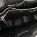 Bottega Veneta Cassette Padded Intrecciato Black Crossbody Bag