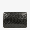Chanel Medium Single Flap Bag Black Quilted Lambskin With Gold-Tone Hardware