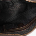 Gucci Brown Canvas/Leather Hobo Web Shoulder Bag