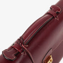 Hermes Sac a Depeches Rouge H Courchevel Leather 35cm Briefcase Bag