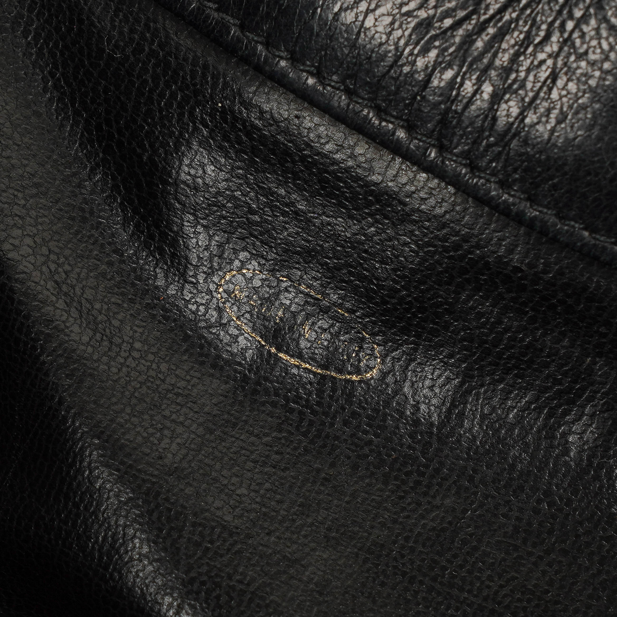 Chanel Black Quilted Leather Bucket Bag