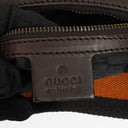 Gucci Brown Canvas/Leather Hobo Web Shoulder Bag