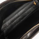 Chanel Black Quilted Leather CC Front Pocket Tote Bag