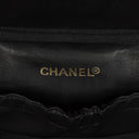Chanel Black Patent Leather Vanity Case