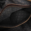 Gucci Brown Canvas/Leather Hobo Web Shoulder Bag