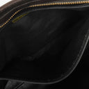 Chanel Black Quilted Leather CC Front Pocket Tote Bag