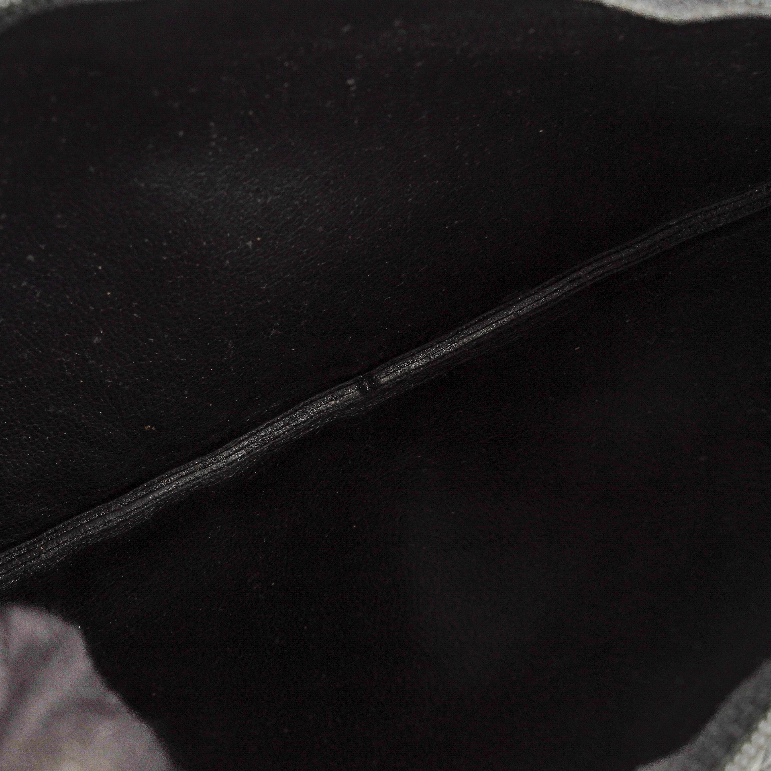 Chanel Black Quilted Leather Bucket Bag