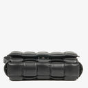 Bottega Veneta Cassette Padded Intrecciato Black Crossbody Bag