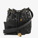 Chanel Black Quilted Leather Bucket Bag