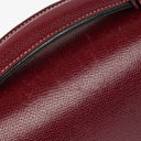 Hermes Sac a Depeches Rouge H Courchevel Leather 35cm Briefcase Bag