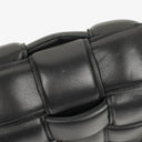 Bottega Veneta Cassette Padded Intrecciato Black Crossbody Bag
