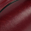Hermes Sac a Depeches Rouge H Courchevel Leather 35cm Briefcase Bag