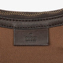 Gucci Brown Canvas/Leather Hobo Web Shoulder Bag