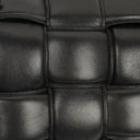 Bottega Veneta Cassette Padded Intrecciato Black Crossbody Bag