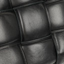 Bottega Veneta Cassette Padded Intrecciato Black Crossbody Bag