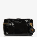 Chanel Black Patent Leather Vanity Case
