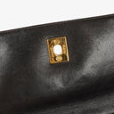 Chanel Black Quilted Leather CC Front Pocket Tote Bag