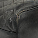 Chanel Black Quilted Leather Bucket Bag