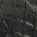 Chanel Black Quilted Leather Bucket Bag