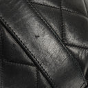 Chanel Black Quilted Leather Bucket Bag
