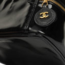 Chanel Black Patent Leather Vanity Case