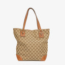 Gucci GG Canvas Charm Tote Bag