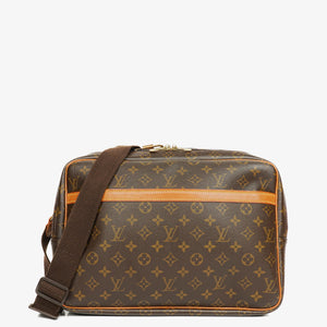 Louis Vuitton Reporter GM Monogram Coated Canvas Bag